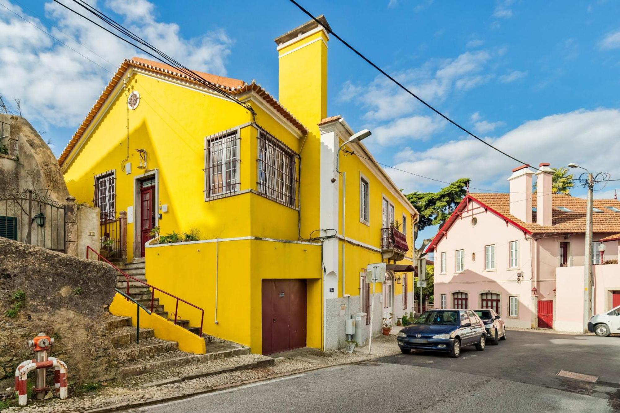 A Casa Amarela De Sintra 아파트 외부 사진
